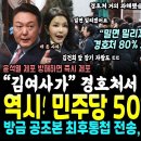 &#34;김여사가..&#34; 경호처서 흘려나온 소식 &#34;와해 80%, 밀면 밀려라&#34;.. 역시 민주당 50% 국힘 27% 충격적 보수 과표집 (방금 공 이미지