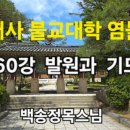 범어사 불교대학 염불선 제60강 발원과 기도 이미지