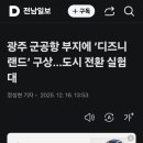 광주 군공항 부지에 ‘디즈니랜드’ 구상…도시 전환 실험대 이미지
