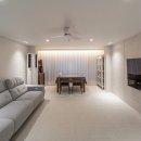 마곡우림필유(아) | 강서구 인테리어 마곡우림필유 30평대 아파트 인테리어, 라운드 가벽 포인트