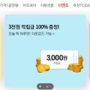 H몰 오늘 단하루 3000원 적립금 증정 💥 마감!💥 이미지