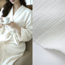 초대폭 트리플 누비 코튼모달 선염 요루원단 뜨레보 천원단 이미지