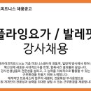 천안 플라잉요가 / 요가 강사채용공고 이미지