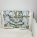 블루 | 아뜰리에슈 블랭킷 까레 테피스트리 오리지널 &amp; 카루젤 블루 후기 🧺