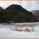 겨울 아침가리, 자연은 그림을 그리는 화가이다. 한 발이 빠졌지만 그래도 즐겁다. 이미지