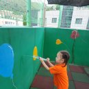 숲체험 활동 -물그림그리기 이미지