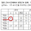 복돌이 옵션 추가 - 마지막 주 근로시간 이월 합산, 상근직 주휴일 이미지