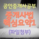 신신부동산중개 | 공인중개사시험공부방법 : 중개사법 핵심요약1 (노트필기) (파일첨부)