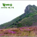 황매산 (장박리-황매봉-중봉-하봉-황매봉-모산재-영암사지) 이미지