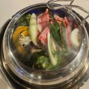 꽃향기 칼국수 | [동대문 맛집] 쇼핑 후 즐기는 건강한 한 끼, '찜샤브' 현대시티아울렛 동대문점 방문 후기!