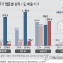 일본 추월산업 조선, 건설업, 반도체,휴대폰 ,가전 vs 낙후 산업 제약, 의료기기 ,엘리베이터 , 증권및 광고 산업 이미지