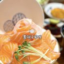 고정현헤어인천논현점 | 인천 논현 맛집 홍대구루메 후기 | 연어꽃 더블 사케동 쿠마모토식 라멘 정식