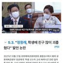 어휴, 정청래 학폭 발언 속기록 삭제 요청. 오합지졸 이미지