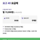 kt가 알뜰 견제하려고 낸 60기가 15,000원 메뚜기 요금제 이미지