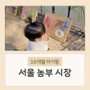 경희축산 | 16개월 아기랑 서울 농부 시장 다녀온 후기 상일동 어울마당 위치 공유