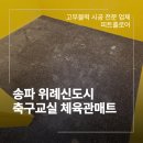 지에스25 송파위례점 | 송파 위례신도시 체육관매트 시공 축구교실 현장 후기