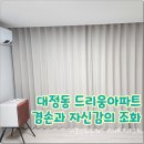 대전대정초등학교 | 대전커튼 대정동 드리움아파트 겸손과 아름다움의 조화