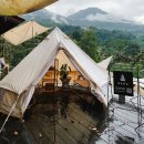 유네스코의 보석 발리 자띠루위에서 글램핑/캐빈- Bara Mountain Cabin