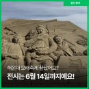 (주)누리인쇄 | 해운대 모래축제 끝난 줄 알았는데 전시는 6월 14일까지 관람 가능