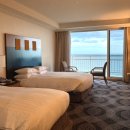 시티홀카프라자 | 제주 라마다프라자호텔 디럭스트윈 오션뷰/제주가족여행 호텔 추천