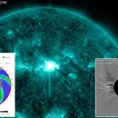 M4.0 태양흑점 폭발 / CME 지구방향 이미지