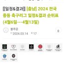 2024년 충남 중등부 축구리그 일정 4월6일부터 시작 이미지