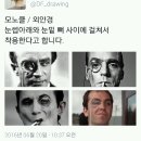 모노클 끼는 방법 이미지