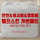 세탁 가능한 전기매트 템프스킨 카본 탄소매트 퀸 내돈내산 한달 사용후기