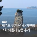 외돌개휴게소 | 8월 제주도 가볼만한 곳 | 푸른바다와 외로운 돌의 조화 | 외돌개 방문 후기