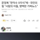 문정복 “한덕수 X자식”에···국민의힘 “사람의 아들, 명백한 가짜뉴스” 이미지