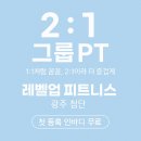 첨단pt 레벨업 2:1 그룹pt 후기 QnA