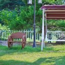 호수가에 펜션 이미지