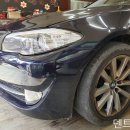 고양시 일산 마두동 BMW528i 긁힌 뒤 범퍼 복원 판금도색 수리 이미지