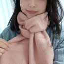 할렌 halden 프리미엄 머플러 장갑 세트 핑크 M024_pink 내돈내산 구매 후기 핑거홀 니트 장갑 추천