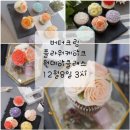 생화 생크림 케이크 취미반 원데이 클래스