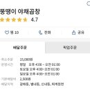 뚱땡이야채곱창 이미지