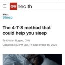 수면에 도움이 되는 4-7-8 호흡법 이미지