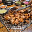 숯불 돼지 닭 이미지