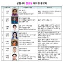 [6기 대의원선거] 은평구 대조동/불광동/수색증산동/신사동 후보자 안내 이미지