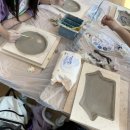 도자핸드페인팅(중급) | 단체출강 후기)도자페인팅 접시만들기 (전주***초등학교 3학년친구들과)