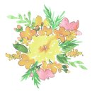 감성수채캘리그라피 이미지