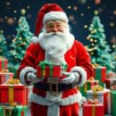 산타 이미지
