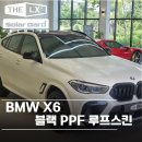 BMW X6 블랙 PPF 루프스킨 시공 후기 및 가격