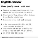 Make (one's) mark 이름을 떨치다 이미지