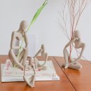 생각하는 사람 | 생각하는 사람 스톤 오브제 인테리어 조각상 감성 사진 홈카페 촬영 빈티지 소품 후기