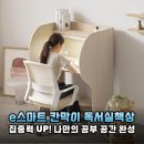 집중력 끝판왕! e스마트 칸막이 독서실책상 + LED 스탠드 기본형 솔직 후기