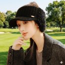 멋쟁이여자 | 추운 날에도 예쁘게 겨울 여자 골프모자 여성 골프 방한모자 골프 니트모자 여성 스타일링 추천