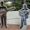 김광석길 벽화 이미지