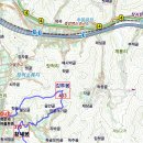 개춘산(590m). 깃대봉(△521m) . 황새봉(272m). 감투봉(433m)/충북 영동 이미지