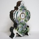 데쿠파주/냅킨아트-헤리티지공예의 특수 한지 데쿠파주 페이퍼로 꾸민 시계작품 이미지